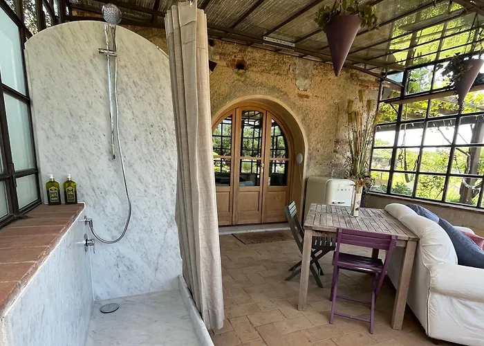Olimagio Farm Stay With Animals And 25M Pool, Beach At Cycling Distance